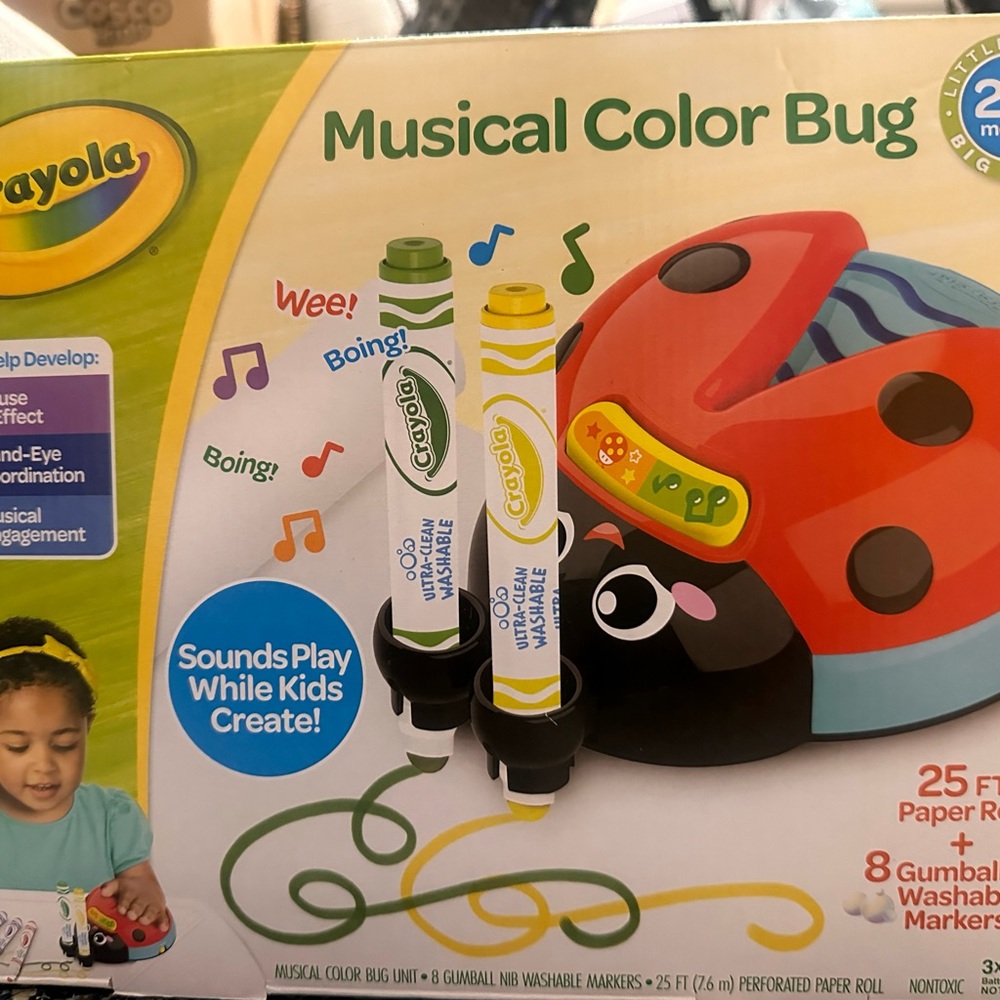Crayola Musical Color Bug Toy